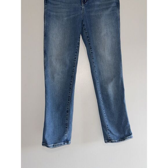 Madewell Stovepipe Jeans Womens 27 High Rise Ankle Stretch Classic Blue Denim - Picture 6 of 16